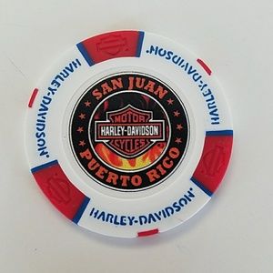 Harley Davidson Poker Chip